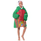 Mauritius Dodo Kid Wearable Blanket Hoodie Flag Coat of Arms Traditional Patterns