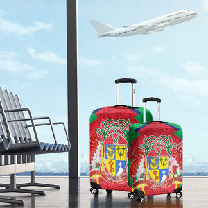 Mauritius Dodo Luggage Cover Flag Coat of Arms Traditional Patterns