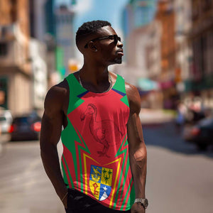 Mauritius Dodo Men Tank Top Flag Coat of Arms Traditional Patterns