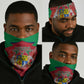 Mauritius Dodo Neck Gaiter Flag Coat of Arms Traditional Patterns - African Pride