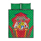 Mauritius Dodo Quilt Bed Set Flag Coat of Arms Traditional Patterns