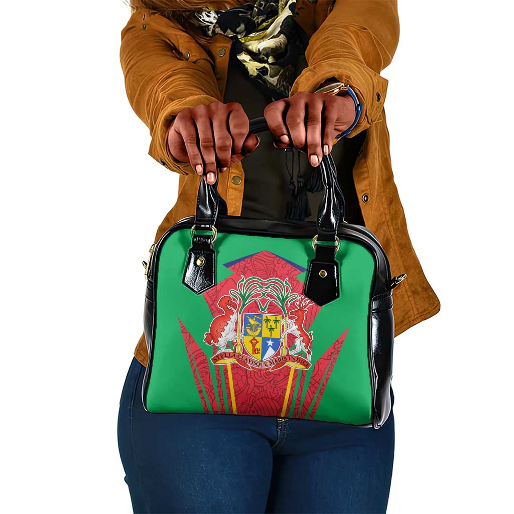 Mauritius Dodo Shoulder Handbag Flag Coat of Arms Traditional Patterns