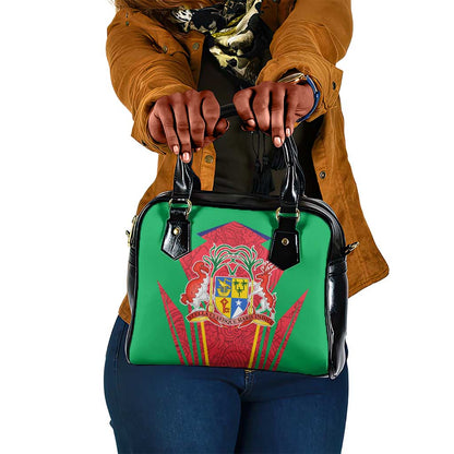Mauritius Dodo Shoulder Handbag Flag Coat of Arms Traditional Patterns
