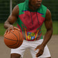 Mauritius Dodo Sleeveless Hoodie Flag Coat of Arms Traditional Patterns - African Pride