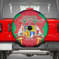 Mauritius Dodo Spare Tire Cover Flag Coat of Arms Traditional Patterns