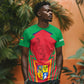 Mauritius Dodo T shirt Flag Coat of Arms Traditional Patterns