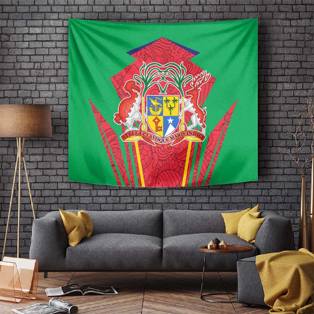 Mauritius Dodo Tapestry Flag Coat of Arms Traditional Patterns