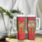Mauritius Dodo Tumbler With Handle Flag Coat of Arms Traditional Patterns