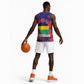Afro Mauritius Basketball Jersey Map Design with Flag Coat of Arms - African Pride