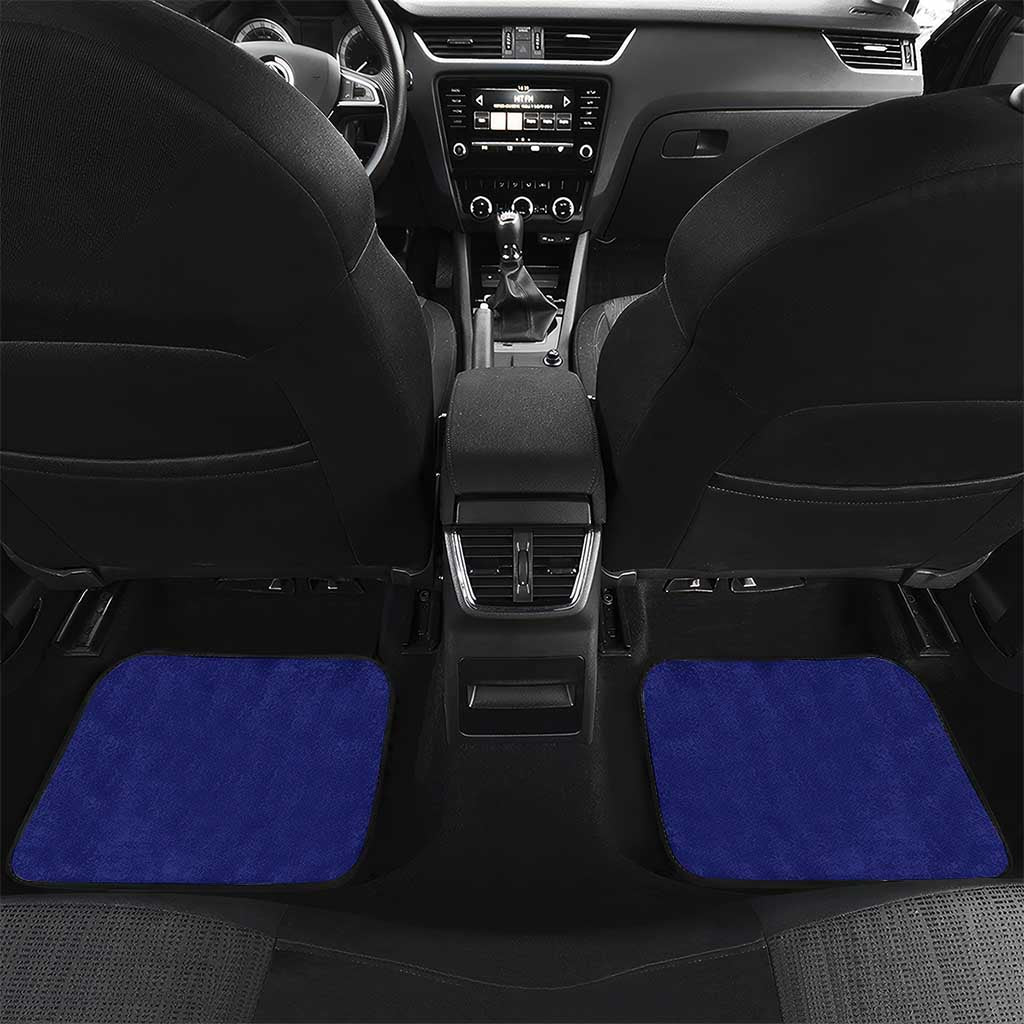 Afro Mauritius Car Mats Map Design with Flag Coat of Arms