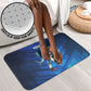 Personalized Cape Verde Football Bathroom Set Blue Shark Mascot Cabo Verdean - Gradient Art