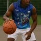 Personalized Cape Verde Football Sleeveless Hoodie Blue Shark Mascot Cabo Verdean - Gradient Art