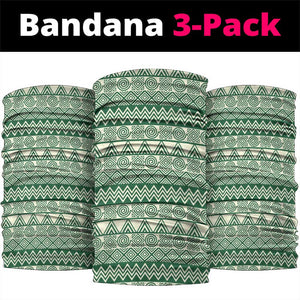 Rwanda Neck Gaiter with Green Nature Map Waterfall Sunburst Spirit - African Pride