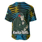 Rwanda Baseball Jersey with Gorilla Family Kwita Izina Leaf Jungle Spirit