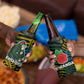 Rwanda 4 in 1 Can Cooler Tumbler with Gorilla Family Kwita Izina Leaf Jungle Spirit