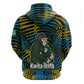 Rwanda Hoodie with Gorilla Family Kwita Izina Leaf Jungle Spirit