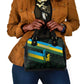 Rwanda Shoulder Handbag with Tour du Rwanda Cycling Race Flag Stripe Spirit