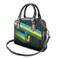 Rwanda Shoulder Handbag with Tour du Rwanda Cycling Race Flag Stripe Spirit
