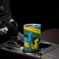 Rwanda Tumbler Cup with Tour du Rwanda Cycling Race Flag Stripe Spirit