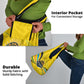 Rwanda Grocery Bag with Basketball League Court Hoop Yellow Wave Spirit