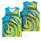 Rwanda Basketball Jersey with Imigongo Spiraling Flag Hand Wave Time Spirit - African Pride