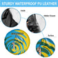 Rwanda Spare Tire Cover with Imigongo Spiraling Flag Hand Wave Time Spirit