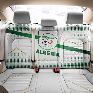 Algeria Soccer Back Car Seat Cover with Desert Warriors Text and National Flag Design