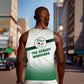 Algeria Soccer Men Tank Top with Desert Warriors Text and National Flag Design