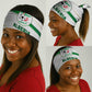 Algeria Soccer Neck Gaiter Desert Warriors Text and National Flag Design TS04
