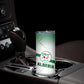 Algeria Soccer Skinny Tumbler with Desert Warriors Text and National Flag Design