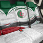 Algeria Back Car Seat Cover with National Flag and Coat of Arms Crest Design