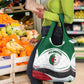Algeria Grocery Bag with National Flag and Coat of Arms Crest Design