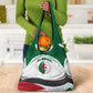Algeria Grocery Bag with National Flag and Coat of Arms Crest Design