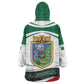 Algeria Kid Wearable Blanket Hoodie with National Flag and Coat of Arms Crest Design