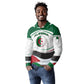 Algeria Long Sleeve Polo Shirt with National Flag and Coat of Arms Crest Design