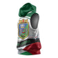 Algeria Sleeveless Hoodie with National Flag and Coat of Arms Crest Design - African Pride
