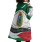 Algeria Wearable Blanket Hoodie with National Flag and Coat of Arms Crest Design