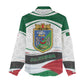 Algeria Women Casual Shirt with National Flag and Coat of Arms Crest Design