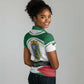 Algeria Women Polo Shirt with National Flag and Coat of Arms Crest Design