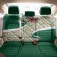 Algeria Back Car Seat Cover with Arabic Calligraphy and Traditional Pattern Design