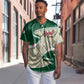 Algeria Baseball Jersey with Arabic Calligraphy and Traditional Pattern Design