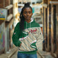 Algeria Hoodie with Arabic Calligraphy and Traditional Pattern Design