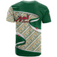 Algeria T shirt with Arabic Calligraphy and Traditional Pattern Design