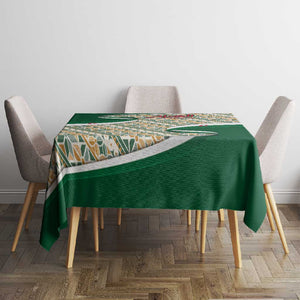 Algeria Tablecloth with Arabic Calligraphy and Traditional Pattern Design