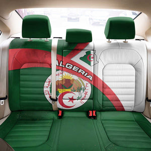 Algeria Back Car Seat Cover with National Emblem and Map Design