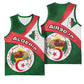 Algeria Basketball Jersey with National Emblem and Map Design - African Pride