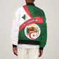 Algeria Bomber Jacket with National Emblem and Map Design