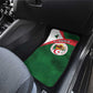 Algeria Car Mats with National Emblem and Map Design
