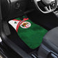 Algeria Car Mats with National Emblem and Map Design