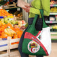 Algeria Grocery Bag with National Emblem and Map Design